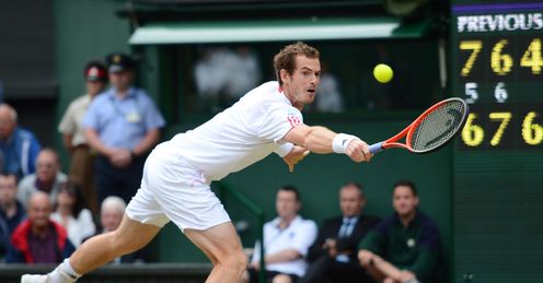 Murray's average first serve speed against Ferrer was 116mph, with his fastest hitting 135mph