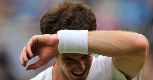 Out-gunned: Murray hit 46 winners to Federer's 62 en route to his final defeat