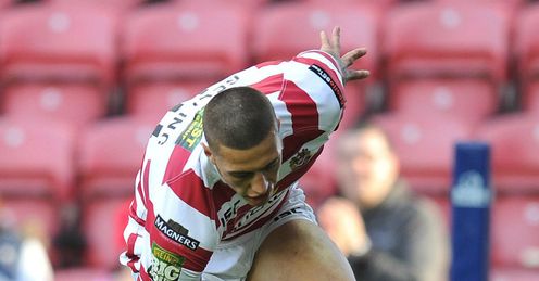 Anthony Gelling Wigan Warriors Anthony Gelling Wigan Warriors