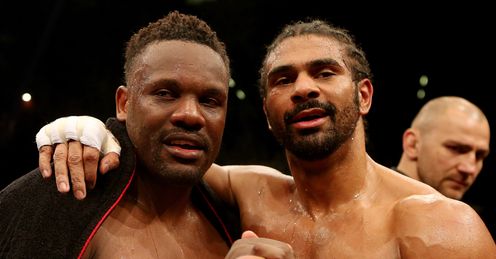 Chisora and Haye: Mates again
