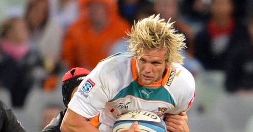Justin Downey of the Cheetahs 2012 Justin Downey of the Cheetahs 2012