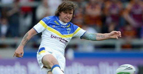 Boost: Briers was among 10 players to get a new contract at Warrington this week