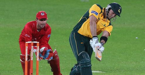 Riki Wessels Nottinghamshire v Lancashire