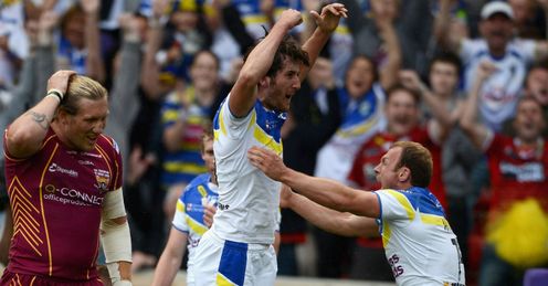 Stefan Ratchford; Mick Higham Warrington Stefan Ratchford; Mick Higham Warrington