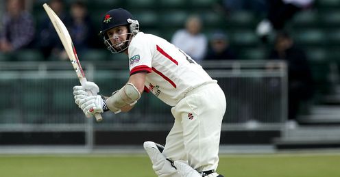 Paul Horton Lancashire batting against Surrey at Guildford