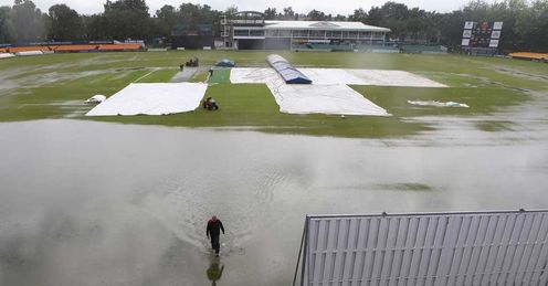  Waterlogged cricket generic - Grace Road - 18/7/12