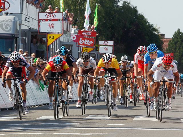 Appollonio: Narrowly edged out in Belgium