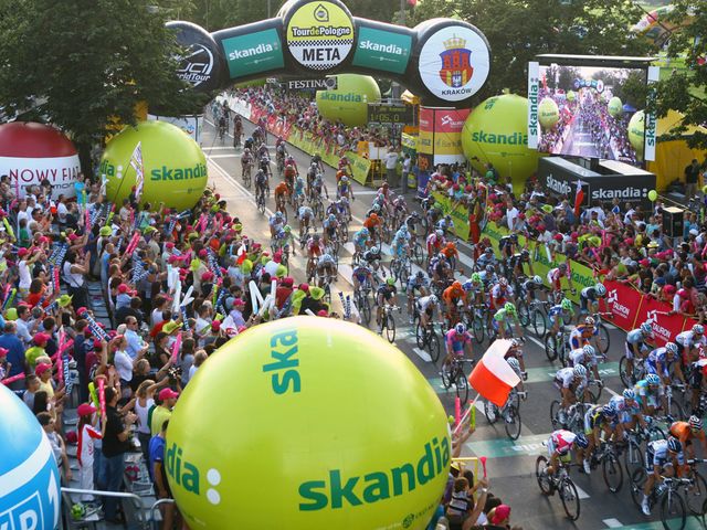 The crowds come out in force in Poland