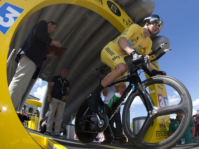Wiggins: Claimed his first Tour stage win