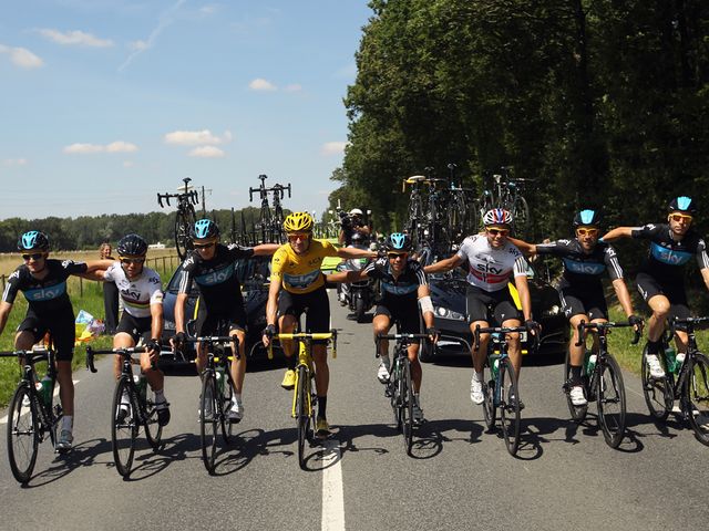 The Tour de France-winning team