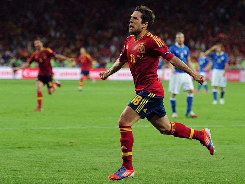  Jordi Alba Spain 2012 