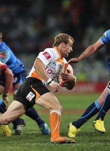 Sarel Pretorius Free State Cheetahs v Blue Bulls Currie cup 2012 Sarel Pretorius Free State Cheetahs v Blue Bulls Currie cup 2012