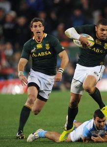 South Africa v Argentina Brian Habana South Africa v Argentina Brian Habana