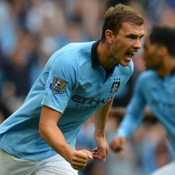 Dzeko: Scores off the bench