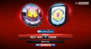 West Ham 2-0 Crewe