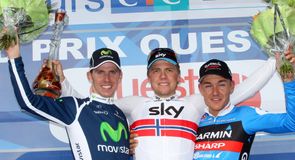Edvald Boasson Hagen soloed to a superb victory after a late attack