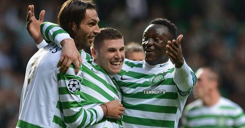 Barca bound: Celtic have been drawn with Spanish giants Barcelona