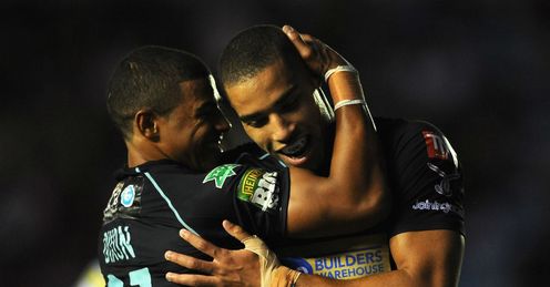 Kieran Dixon Omari Caro London Broncos Kieran Dixon Omari Caro London Broncos
