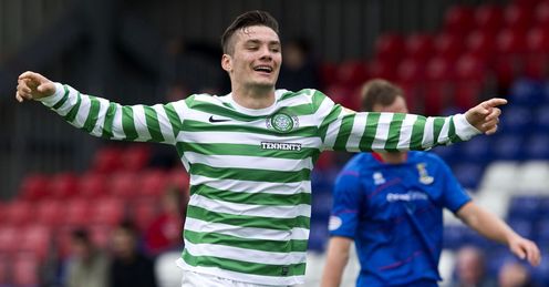 Teenage kicks: 18-year-old Watt scored twice in the victory at Inverness