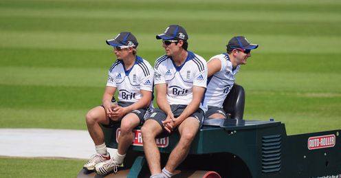 Steam-rollered: can James Taylor (left) help England recover from their Oval mauling?