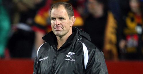 John Plumtree Sharks coach v Chiefs 2012 John Plumtree Sharks coach v Chiefs 2012