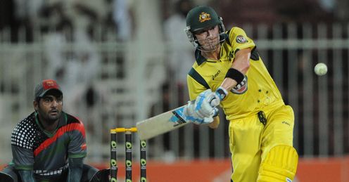 Michael Clarke Australia v Afghanistan