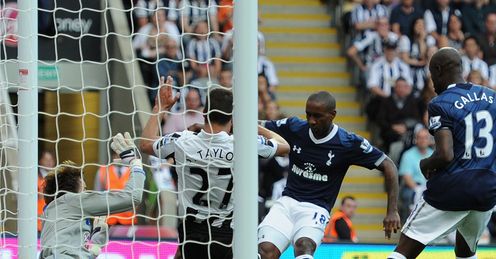 Newcastle v Tottenham Jermain Defoe