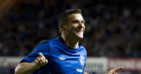 Wise old head: McCulloch is the senior figure in a youthful Rangers side