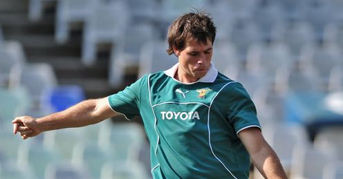 Sias Ebersohn at training Sias Ebersohn at training