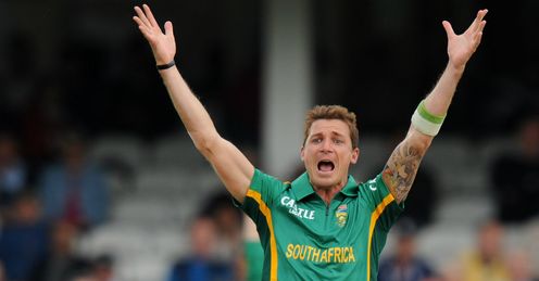 Dale Steyn appeals South Africa v England Oval ODI