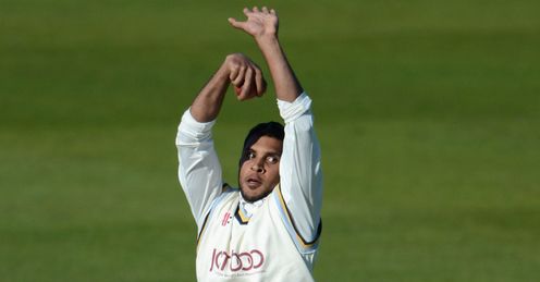 Adil Rashid Yorkshire v Leicestershire County Championship Grace Road