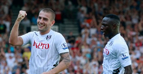 fulham v norwich Mladen Petric