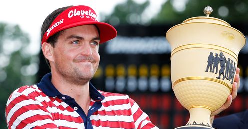 Keegan Bradley: In dreamland.