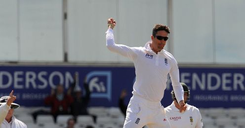 kevin pietersen wicket day five second test leeds