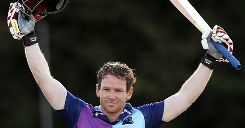Eoin Morgan Middlesex v Worcestershire Clydesdale Bank 40 Uxbridge