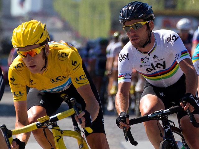 Wiggins and Cavendish lead the team