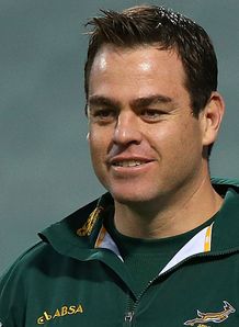 Johann van Graan Souh Africa pack coach 2012 Johann van Graan Souh Africa pack coach 2012
