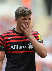Saracens v Leicester Owen Farrell