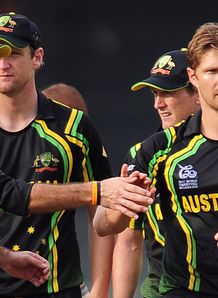Australia captain George Bailey praises man-of-the-match Shane Watson after his heroics against Ireland.