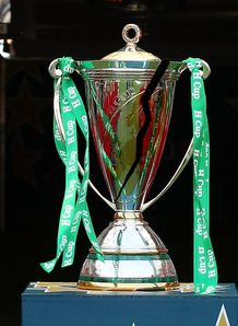cracked Heineken cup trophy cracked Heineken cup trophy