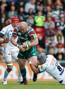 Dan Cole Leicester Tigers v Exeter Chiefs Aviva Premiership Welford Road