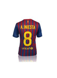 Iniesta Signed Shirt