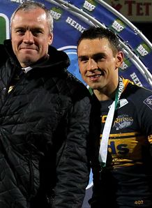 Leeds coach Brian McDermott proud of his Rhinos after retaining Super League title with win over Warrington Wolves at Old Trafford Leeds coach Brian McDermott proud of his Rhinos after retaining Super League title with win over Warrington Wolves at Old Trafford