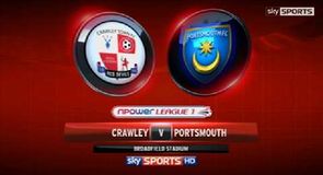 Crawley 0 - 3 Portsmouth
