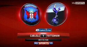 Carlisle 0-3 Tottenham