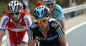 Richie Porte claimed second on the stage for Team Sky after a valiant effort