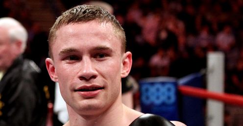 Frampton sent a message to the super-bantamweight division