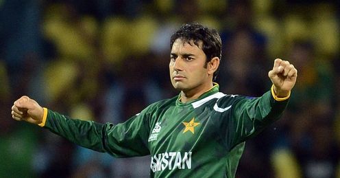 Saeed Ajmal took four wickets for Pakistan against New Zealand