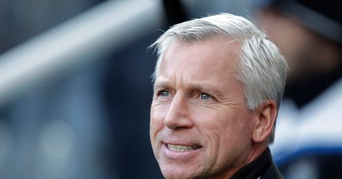 Pardew: Signed eight-year deal at Newcastle