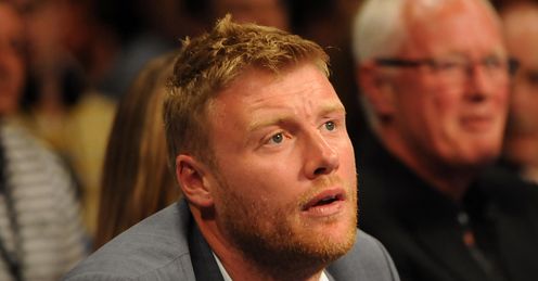 Flintoff: the former England cricketer will make his professional boxing debut in November